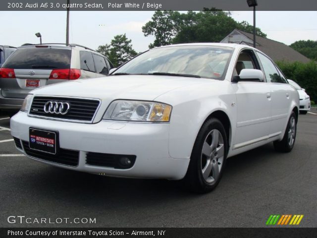 2002 Audi A6 3.0 quattro Sedan in Polar White