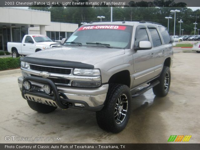2003 Chevrolet Tahoe LS 4x4 in Light Pewter Metallic