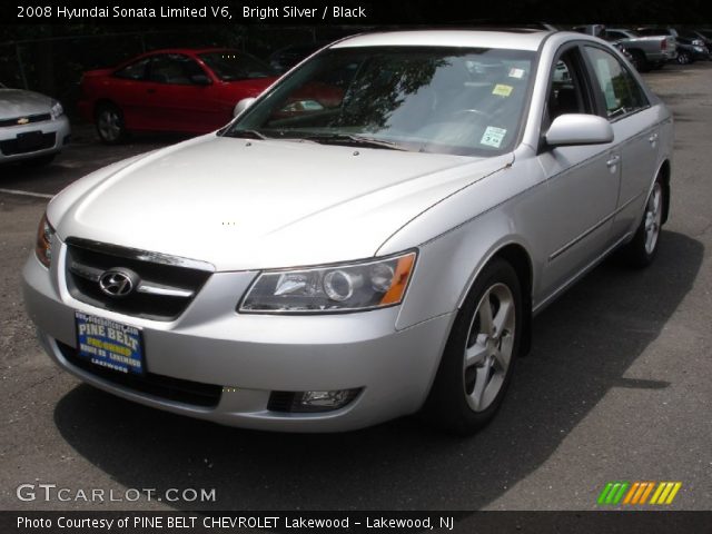 2008 Hyundai Sonata Limited V6 in Bright Silver