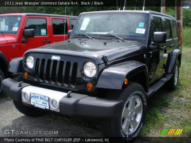 2011 Jeep Wrangler Unlimited Sahara 4x4 in Black