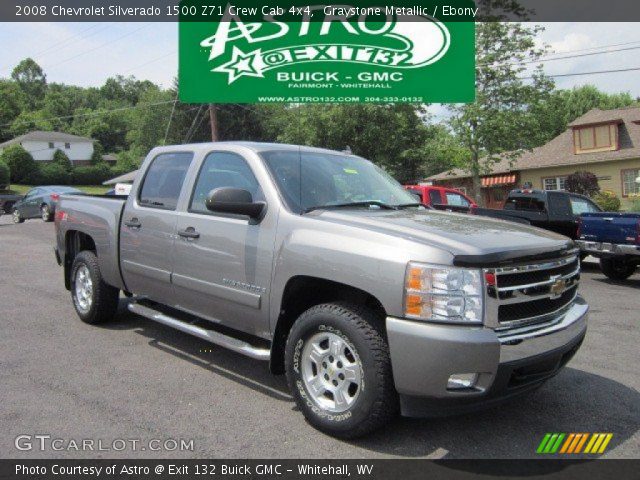2008 Chevrolet Silverado 1500 Z71 Crew Cab 4x4 in Graystone Metallic