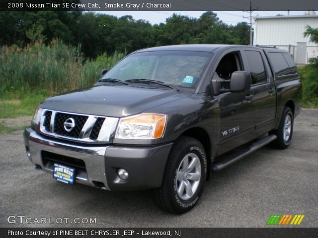 2008 Nissan Titan SE Crew Cab in Smoke Gray