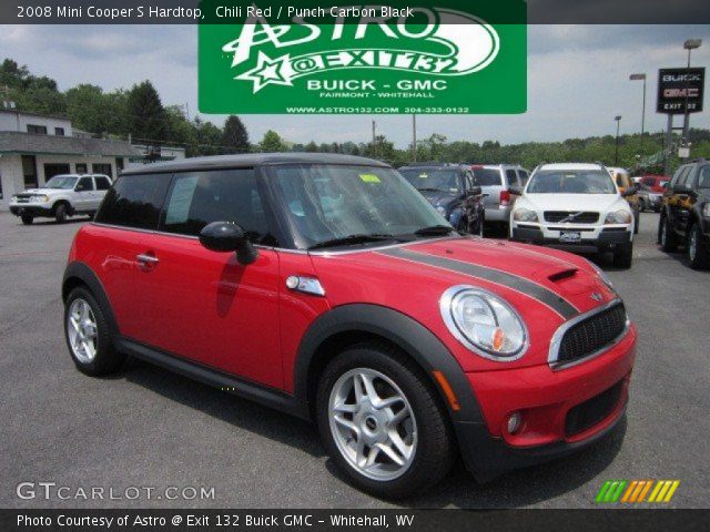 2008 Mini Cooper S Hardtop in Chili Red