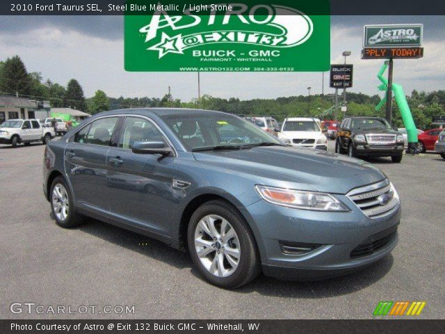 2010 Ford Taurus SEL in Steel Blue Metallic