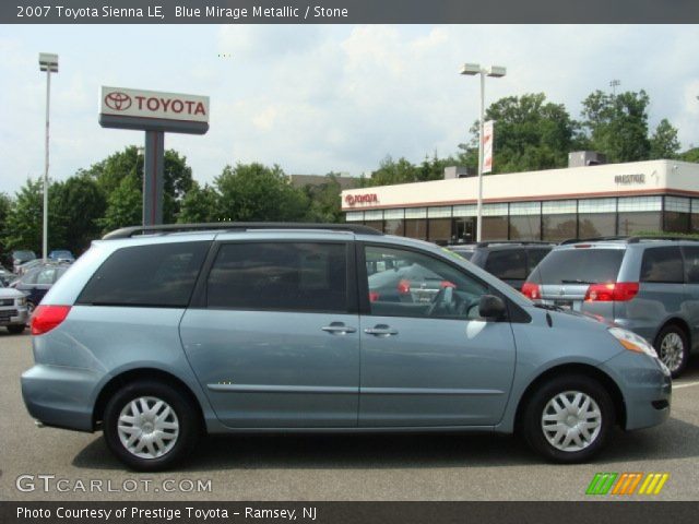 2007 Toyota Sienna LE in Blue Mirage Metallic