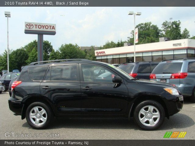 2010 Toyota RAV4 I4 4WD in Black