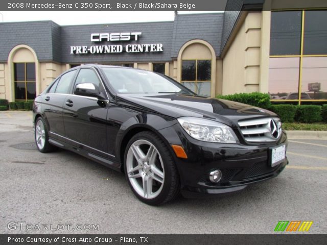 2008 Mercedes-Benz C 350 Sport in Black
