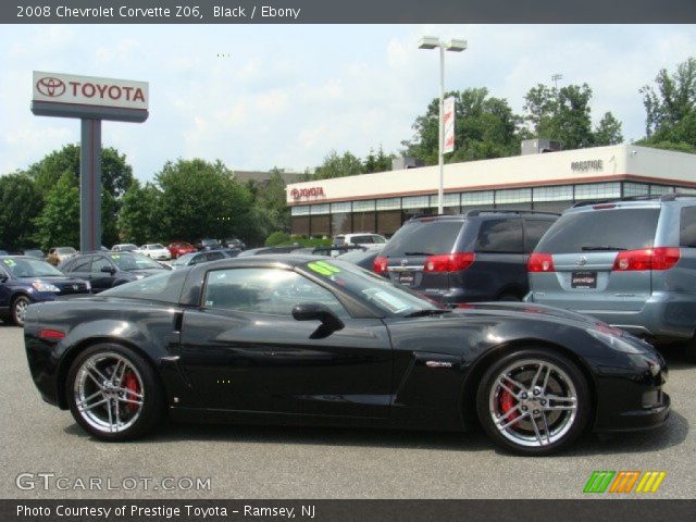 2008 Chevrolet Corvette Z06 in Black