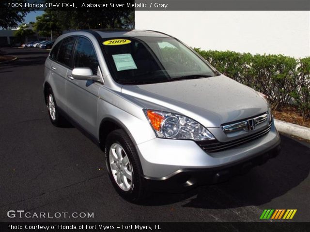 2009 Honda CR-V EX-L in Alabaster Silver Metallic