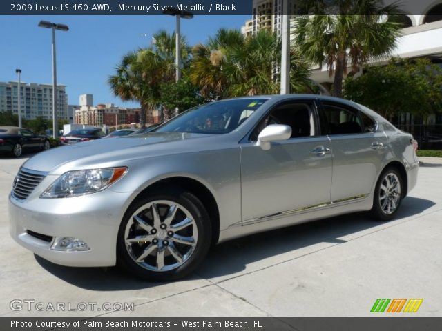 2009 Lexus LS 460 AWD in Mercury Silver Metallic