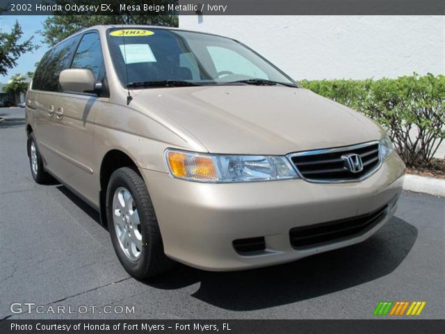 2002 Honda Odyssey EX in Mesa Beige Metallic