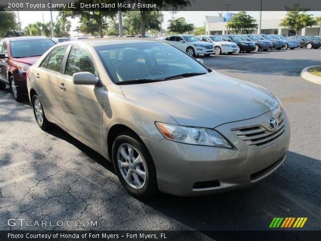 2008 Toyota Camry LE in Desert Sand Mica