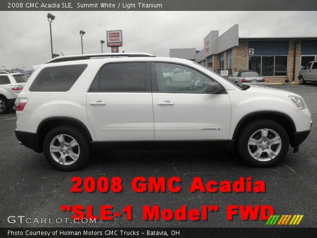 2008 GMC Acadia SLE in Summit White