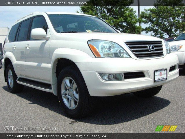 2007 Lexus GX 470 in Blizzard White Pearl