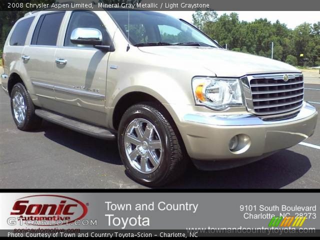 2008 Chrysler Aspen Limited in Mineral Gray Metallic