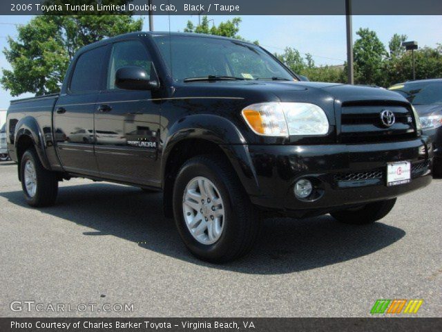 2006 Toyota Tundra Limited Double Cab in Black