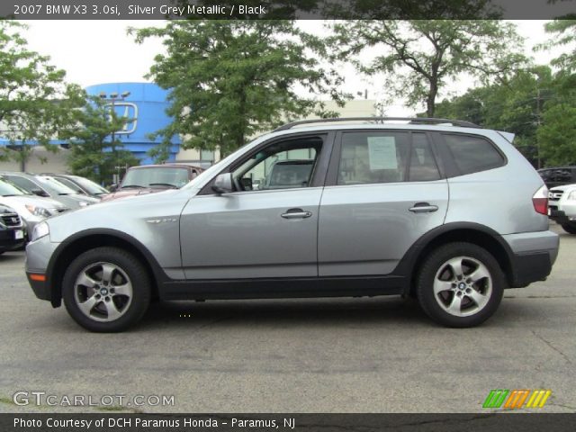 2007 BMW X3 3.0si in Silver Grey Metallic