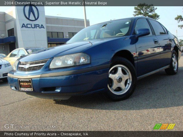 2004 Chevrolet Impala  in Superior Blue Metallic
