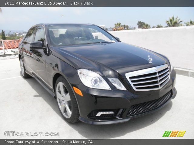 2011 Mercedes-Benz E 350 Sedan in Black