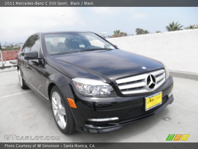 2011 Mercedes-Benz C 300 Sport in Black