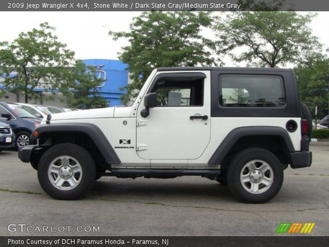 2009 Jeep Wrangler X 4x4 in Stone White