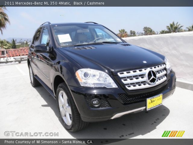 2011 Mercedes-Benz ML 350 4Matic in Black