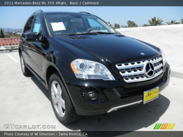 2011 Mercedes-Benz ML 350 4Matic in Black