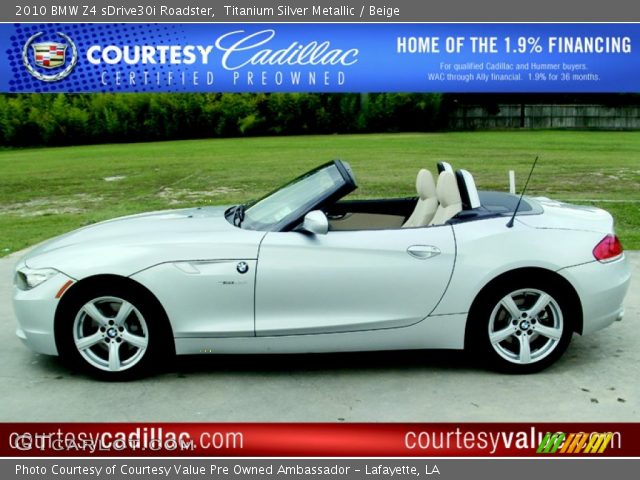 2010 BMW Z4 sDrive30i Roadster in Titanium Silver Metallic