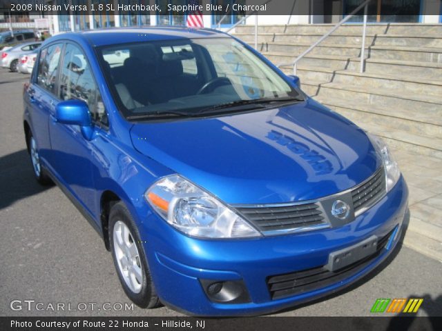 2008 Nissan Versa 1.8 SL Hatchback in Sapphire Blue