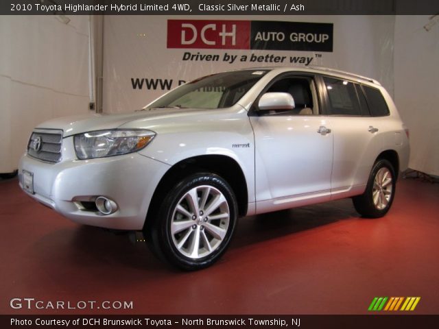 2010 Toyota Highlander Hybrid Limited 4WD in Classic Silver Metallic