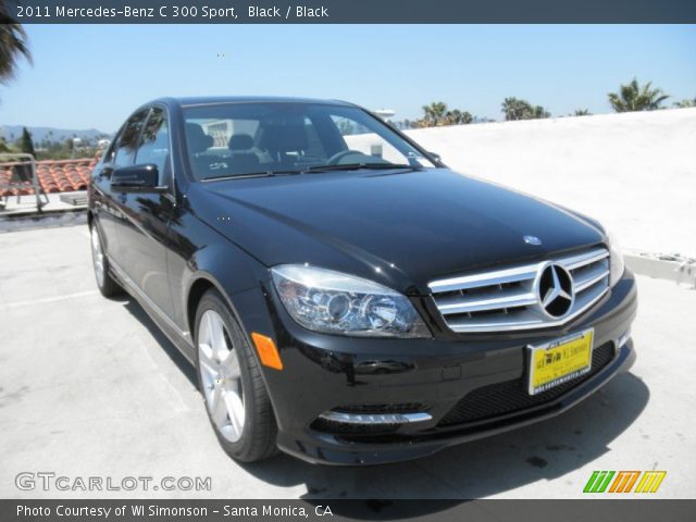 2011 Mercedes-Benz C 300 Sport in Black