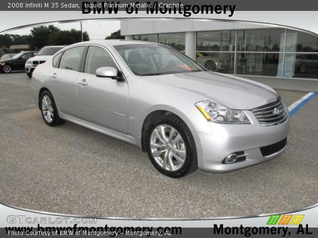 2008 Infiniti M 35 Sedan in Liquid Platinum Metallic