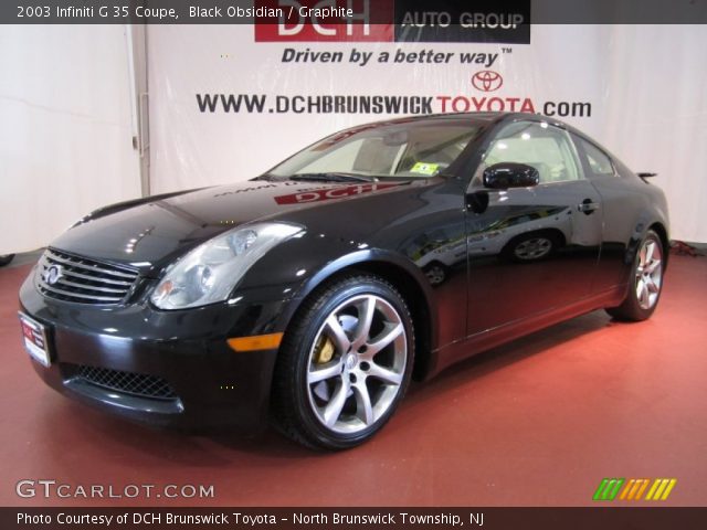 2003 Infiniti G 35 Coupe in Black Obsidian