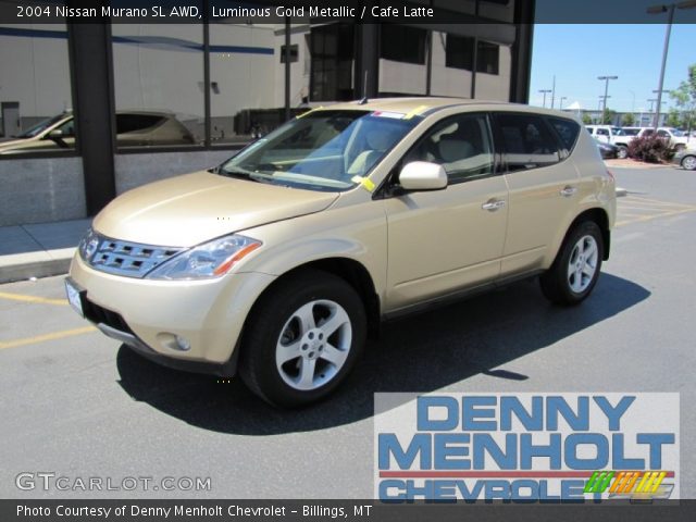 2004 Nissan Murano SL AWD in Luminous Gold Metallic