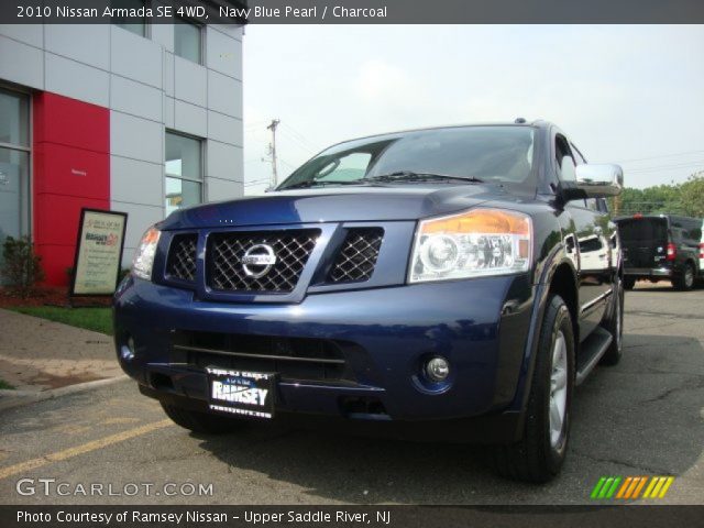 2010 Nissan Armada SE 4WD in Navy Blue Pearl