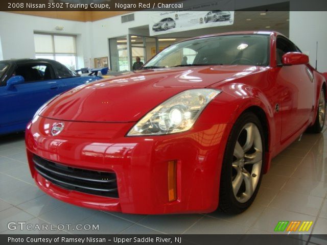 2008 Nissan 350Z Touring Coupe in Nogaro Red