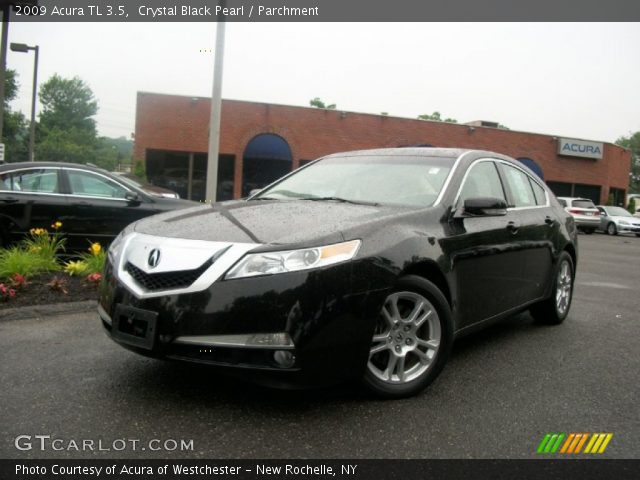 2009 Acura TL 3.5 in Crystal Black Pearl