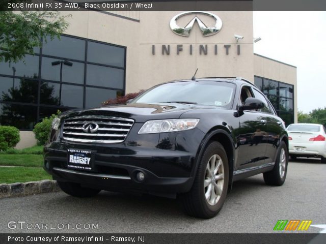 2008 Infiniti FX 35 AWD in Black Obsidian