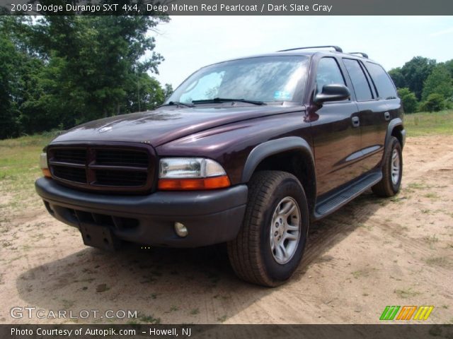 2003 Dodge Durango SXT 4x4 in Deep Molten Red Pearlcoat