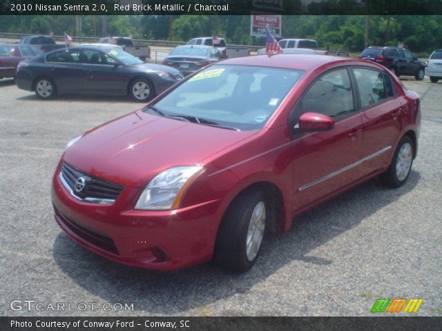 2010 Nissan Sentra 2.0 in Red Brick Metallic