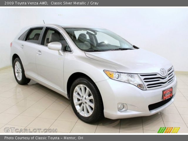 2009 Toyota Venza AWD in Classic Silver Metallic