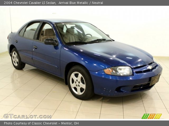 2004 Chevrolet Cavalier LS Sedan in Arrival Blue Metallic