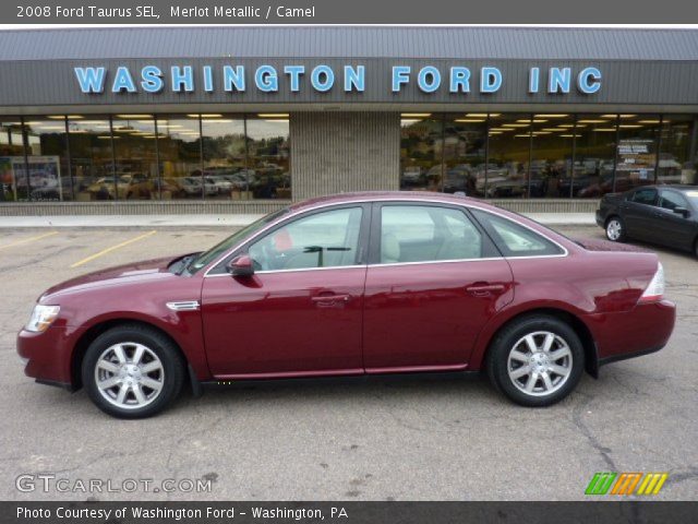 2008 Ford Taurus SEL in Merlot Metallic