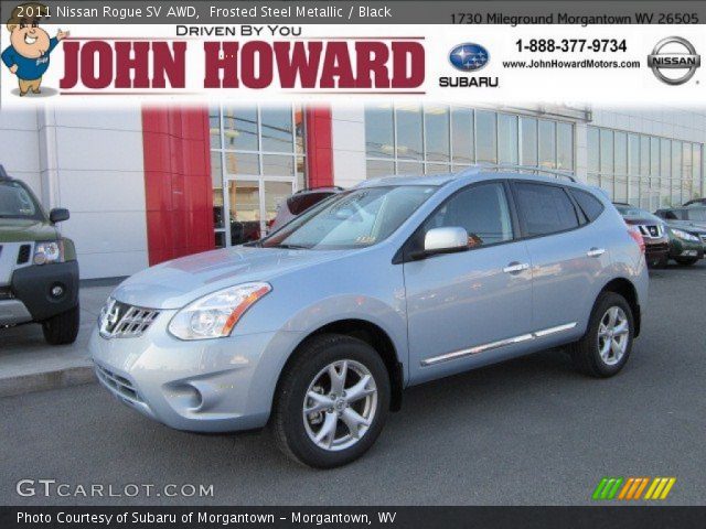 2011 Nissan Rogue SV AWD in Frosted Steel Metallic