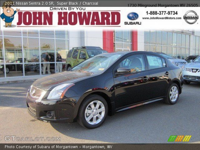 2011 Nissan Sentra 2.0 SR in Super Black