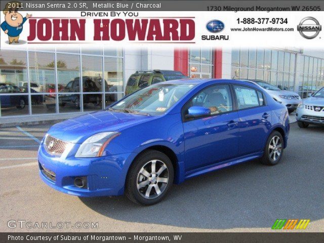 2011 Nissan Sentra 2.0 SR in Metallic Blue