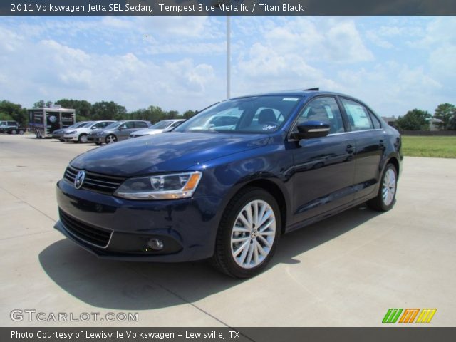 2011 Volkswagen Jetta SEL Sedan in Tempest Blue Metallic