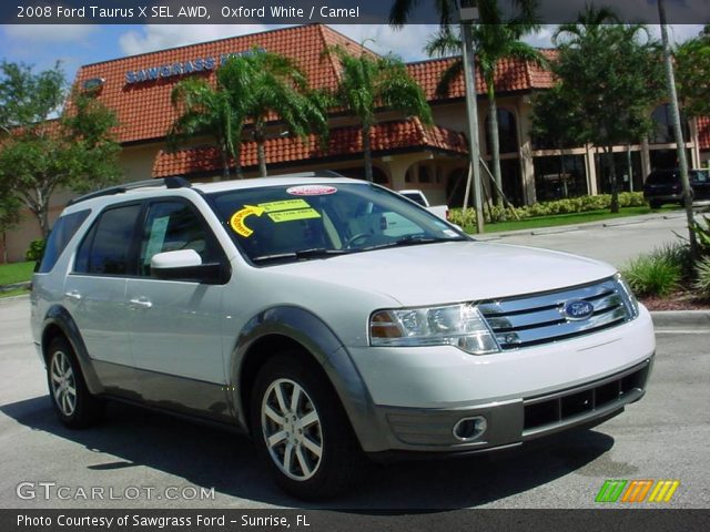 2008 Ford Taurus X SEL AWD in Oxford White