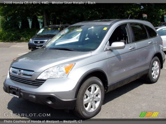 2008 Honda CR-V EX-L 4WD in Whistler Silver Metallic