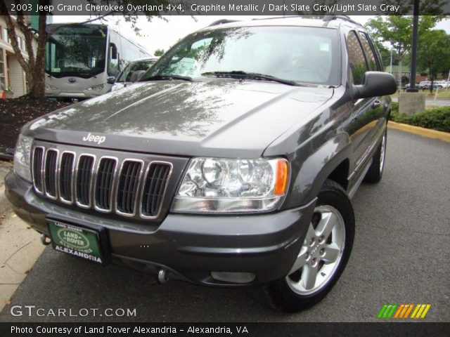 2003 Jeep Grand Cherokee Overland 4x4 in Graphite Metallic